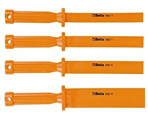 Beta 988/K4 set di 4 antigraffio plastica scalpelli piatti