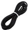 Walfront Corde Elastique en Caoutchouc Diamètre de 10mm (10mm 5M -Noir)