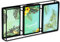 levandeo Bilderrahmen 3D Schwarz Metall 3 Fotos 10x15cm Fotorahmen Collage Galerie Glas Tischdeko Wanddeko Deko