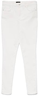 VERO MODA Damen VMSOPHIA HW Skinny J Soft VI403 GA NOOS Jeans, Bright White, S / 34