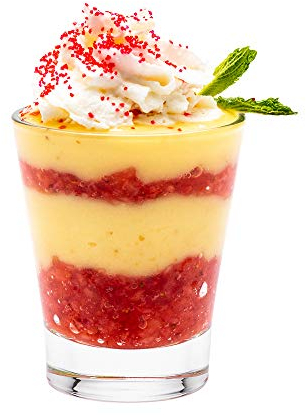 Restaurantware 3 oz Perfetto Dessert Shot Glass - 2 1/4 x 2 1/4 x 2 3/4 - 60 Count Box