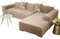 JHLD Sofabezug L Form, Stretch Sofabezug Samt L-förmiger Sofabezug Weiche Anti-rutsch Sofa Überwürfe Für Ecksofa-Kamel-3 Sitzer+4 Sitzer