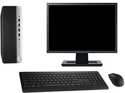 HP PC ProDesk 600 G3 SFF - Pantalla de 22 pulgadas i5-6500 RAM de 16 GB SSD de 960 GB, Windows 10 WiFi (reacondicionado)