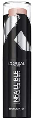 3 x L'Oreal Paris Infaillible Shaping Stick Highlighter - 501 Oh My Jewels