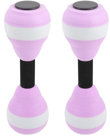 BESPORTBLE 1Pairs Eva Water Sports Dumbbells - Lightweight Floating Foam Dumbbells for Pool Aerobics Resistance Training and Fitness Ideal for All Ages