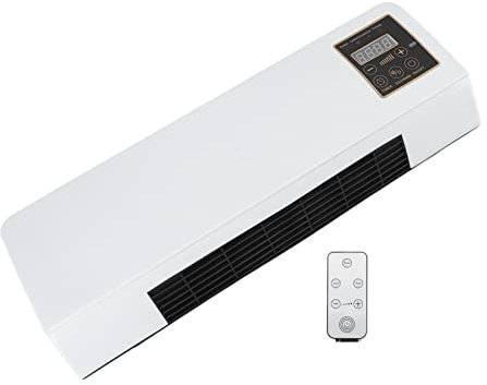 HEEPDD Climatiseur Portable Multifonctionnel Petit Climatiseur Chauffage Mural Climatisation Ventilateur Chaud Système de Anti-surchauffe à Faible Bruit pour Salle de Bain