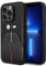 BMW BMHCP15L22NSTB Hülle für iPhone 15 Pro 6.1 Schwarz Stamped Tricolor Stripe