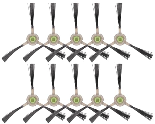 (10 pezzi) Spazzola laterale per Lefant M1, M320, M310, M210B M213S M210S M210 M213, OKP K2 K3 K3A K4 K5, Kit spazzola laterale per aspirapolvere robot, Kit accessori spazzole laterali di ricambio