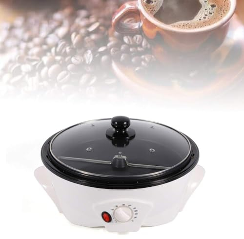 EsaSam Tostador eléctrico de Granos de café, Tostador de café con Temperatura Ajustable, máquina para Hornear casera, máquina para Hornear Seca, para cafetería, Tienda, Restaurante, Oficina en casa