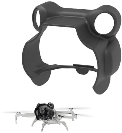 CERFFOOL Lens Hood Sunshade for DJI Mini 4 Pro Anti-glare Gimbal Protective Cover for Drone Accessories (Black)
