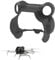 CERFFOOL Lens Hood Sunshade for DJI Mini 4 Pro Anti-glare Gimbal Protective Cover for Drone Accessories (Black)