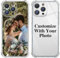 Custom Phone Case for iPhone 16 15 14 13 12 11 Pro Max Plus XR X 8 7 6 5 Design Your Own Personalized Picture Photo Logo Text Name Case With Camera Protection Military-Shockproof Transparent (1 Photo)