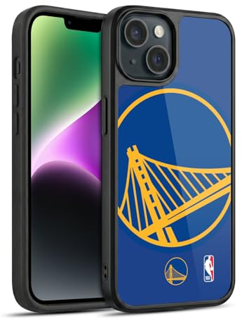 Head Case Designs Offizielle NBA Übergroß Golden State Warriors Gel Armour Hülle [Militärischer Schutzgrad] kompatibel mit Apple iPhone 14
