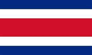 FRIP - XXL Costa Rica Fahne Flagge Gr. 2,50x1,50m mit Ösen
