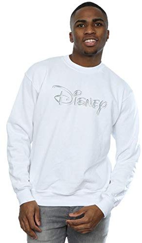 Disney Men's Glacial Logo Sweatshirt White Small