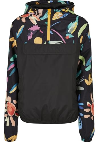 Urban Classics Damen Ladies Mixed Pull Over Jacket