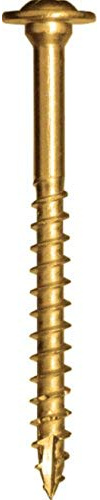 GRK, 10, Gold, 772691121332 Fasteners 12133 RSS #10 x 2-1/2 Screws 50CT, Count, 50