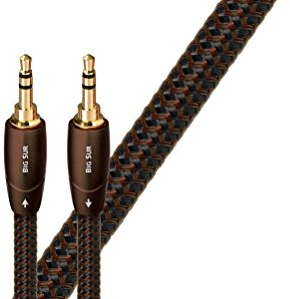 AudioQuest Big Sur 3.5mm Aux Cable – Male to Male Stereo Interconnect