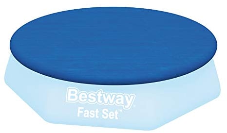 Bestway - Bâche 4 saisons ronde diamètre 335 cm pour piscine gonflable ronde Fast Set diamètre 305 cm