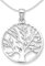 Heather Needham Sterling Silver Life Tree Yggdrasil Pendant on Silver chain - SIZE: 25mm. Life Tree necklace. Please choose chain length below 8097