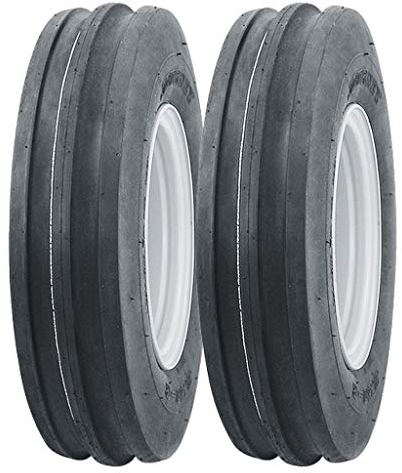 Parnells - 2 Kompletträder - 3.50-8 Reifen und Schläuche, 25 mm Stahlfelge, Kugellager sind 6205rs - für Haybob, Heurechen, Heuwender