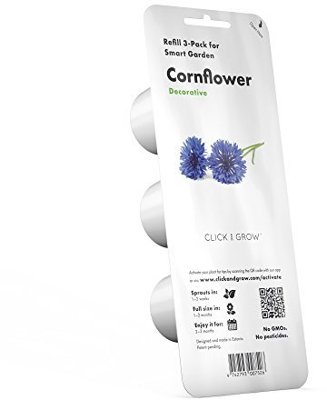 Click and Grow Plant Pods Refill 3 Pack Pod (Cornflower)
