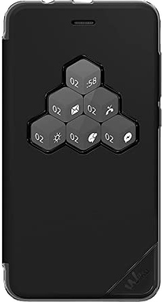 Wiko Lenny 4 - Funda WiCube para móvil, Color Negro