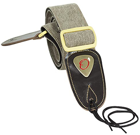 Ortolà HQ7457 Textil-Gitarrentasche, Braun