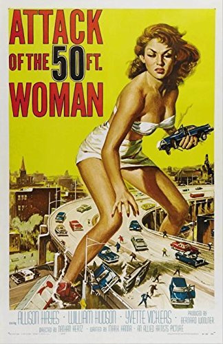 Film Freak Productions Angriff der 20 Meter Frau (1958) | US Filmplakat, Poster [68 x 98 cm]