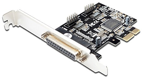 DIGITUS Serial/Parallel I/O, 2/1-Port,PCIexpress, Schnelle Datenübertragung, bis zu 1,5 MByte/sec MCS9901 Chipsatz [DS-30040-2]