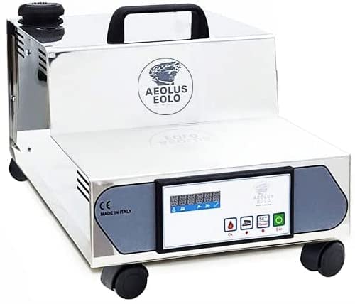 EOLO Pulitore a Vapore GVK6P RA Pulizia Professionale Lavapavimenti Vetri Divani Materassi Tappeti Generatore Vapore Ricarica Automatica Caldaia Anticalcare