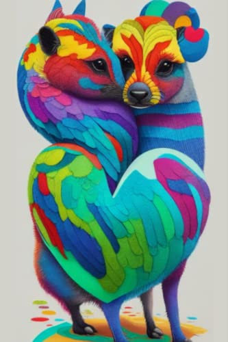 I LOVE ANIMALS! For Collection| Notebook, logbook, planner, date book- 100 pages| Dedicated to Animals lovers