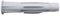 Dübel Universaldübel Allzweckdübel Spreizdübel Ø 14 mm mit Kragen 20 Stk.