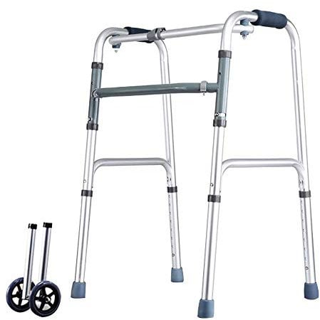 Andador, Andador Andador Andador Plegable Liviano para Personas Mayores, con Ruedas Andador Plegable Altura Ajustable: 28 It's so kind of you