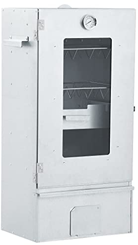 vidaXL Räucherofen mit Kaltrauchgenerator Verzinkter Stahl