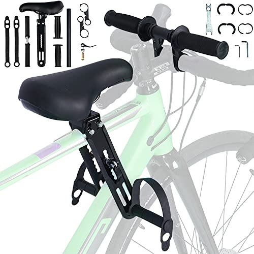 IXYHKB Kinderfahrradsitz Vorne, Mountainbike Kindersitz Vorne, Fahrradkindersitz Vorne, Fahrradsitz für Kinder Vorn, Tragbarer Montierte Fahrradsitze mit Lenker für Kinder von 2 bis 6 Jahren
