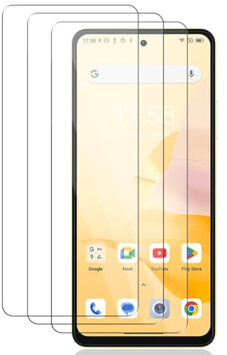 Teenrpov Schutzfolie für Blackview Shark 8 Panzerglas, 3 Stück 9H Härte Schutzglas, HD/Kratzfest/Blasenfrei Displayfolie, Panzer Schutz Glas Displayschutz für Blackview Shark 8