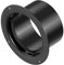 HG Power 150mm Kanalverbinder Flansch Kunststoff Wandflansch Verbinder Gerader Rohrflansch für Lüftungssysteme Kanalanschlüsse, Schwarz