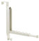 Kocusu Over Door Hangers Adjustable for Clothes with 6 Groves,Foldable Door Clothes Hangers,Back of Door Hooks,Door Coat Hanger,Over the Door Hanger for Bedroom,Coat,Bag,Cap,White