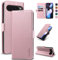 Yunubeyii Cover Libro per Google Pixel 9 Pro XL 5G - [Blocco RFID] Luxury PU Leather Portafoglio Card Holder Magnetic Phone Custodia con Kickstand, Cover Protettiva Antiurto, Rosa