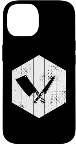 Carcasa para iPhone 14 Cuchillo Y Cuchilla Carnicero