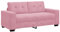Generisch Kangmusi Zweisitzer-Sofa Rosa 140 cm Samt, Rosa 4105125