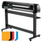 Vinyl-Schneidemaschine, 53-Zoll-Schneideplottermaschine, 400 Zoll/10 m Stahlrollenwelle, einstellbare Geschwindigkeit und Kraft, DIY-Schneidedrucker-Kit