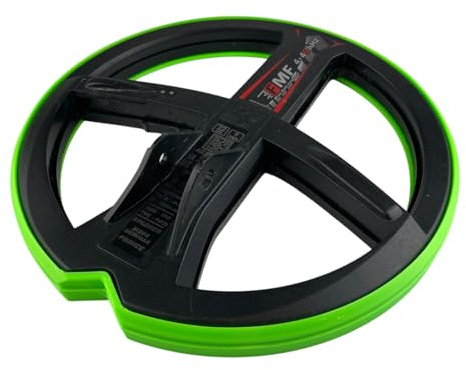 Spulenschutz für XP Deus 2, Deus 1 & ORX (22,5cm / 28cm) – Zusätzliche Schutzhülle über Original-Cover – Robuster Schlagschutz in verschiedenen Farben (neongrün, 22,5cm)