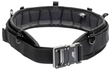 Diamondback Tempo Lite Tool Belt, 3 in. Low-Profile, M/L | No-sag floating webbing - nearly 360 degree pouch & accessory coverage - suspender compatible - 0.9 lb