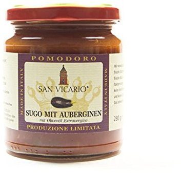 San Vicario Tomatensauce mit frischen Auberginen 280 g