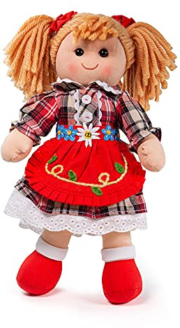 Bigjigs Toys Mandie Doll - MEDIUM Ragdoll Cuddly Toy