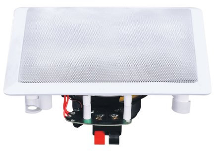 e-audio Paire d'enceintes pour plafond à 2 canaux idéal pour la maison, boutique ou événements spéciaux 10,2 cm 8 ohms 70 W