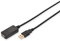 Digitus Cavo USB USB 2.0 Spina USB-A, Presa USB-A 5.00 m Nero Attivo con amplificazione del segnale DA-70130-4