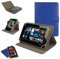 TECHGEAR [Cosmic (8) Universal Case for Acer Iconia One 8 (B1-810) - 360 Degree Rotating & Detachable Holder Case with Viewing stand (Blue)